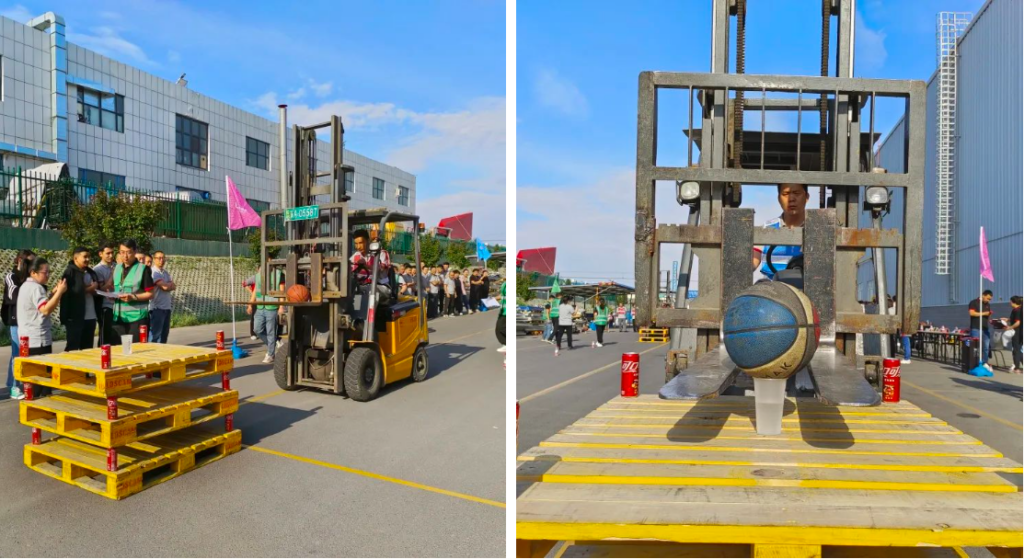 叉车“大比拼”,“老司机”来炫个技！