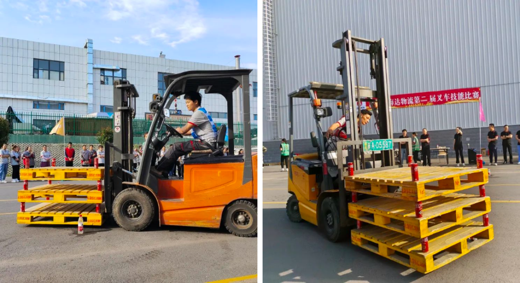 叉车“大比拼”,“老司机”来炫个技！