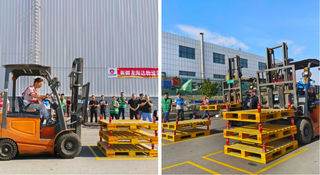 叉车“大比拼”,“老司机”来炫个技！